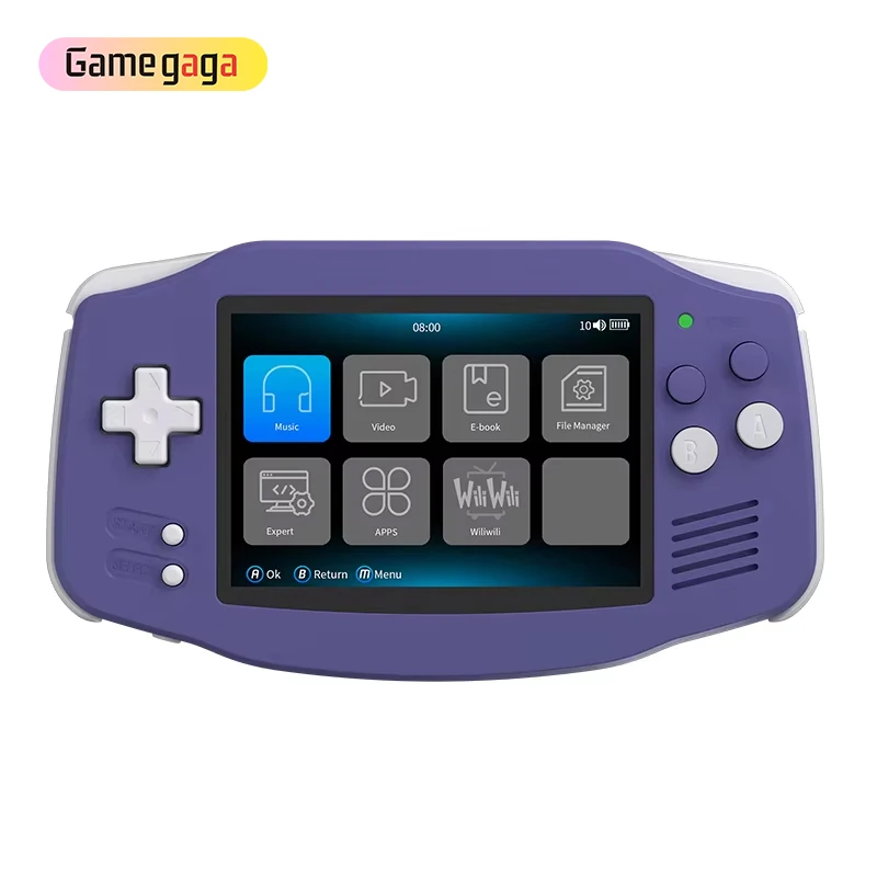 ANBERNIC RG 34XX Handheld Game Console 3.4 Inch IPS Screen Linux 64-bit BT RG34XX Classic Retro Video Gaming Players